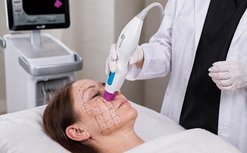 Radiofrecuencia facial para párpados caídos